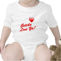 ¡Gotcha amor usted! Traje De Bebé