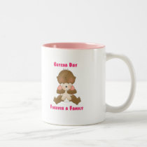 Gotcha día para siempre una familia tazas