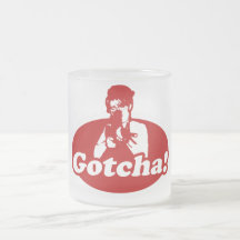 Gotcha la derecha del arma de Sarah Palin de descu Tazas