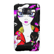 Goth girl capas para galaxy s2