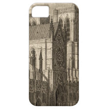 Gótico histórico del vintage de la arquitectura de iPhone 5 cárcasas