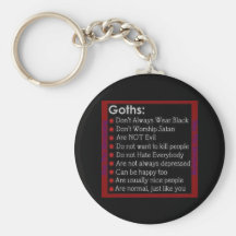 góticos llaveros personalizados