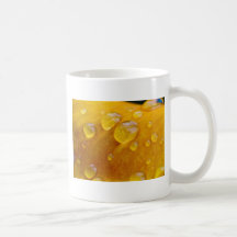 Gotitas del rocío de la mañana tazas