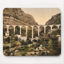 Gourdon, garganta del lobo, el puente, Grasse, fra Tapete De Raton