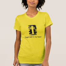 Grabado en mi corazón camisetas