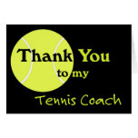 Gracias a mi coche de tenis felicitacion 