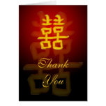 Gracias cardar felicidad doble china felicitacion 