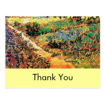 Gracias cardar. Vincent van Gogh Postal