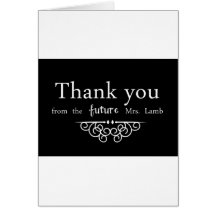 Gracias de la señora futura felicitacion 
