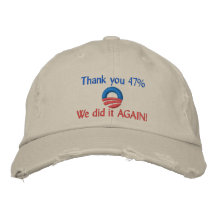 Gracias el 47% gorra bordada