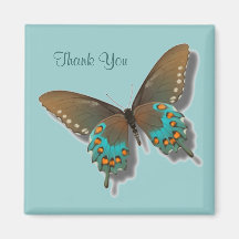 Gracias imán de la mariposa