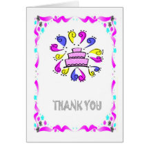 Gracias - pastel de bodas con remolinos felicitacion 