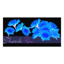 GRACIAS photocard AZUL de los ASTERES Plantilla Para Tarjeta De Foto