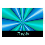 Gracias tubo azul felicitación