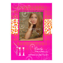 Graduación 2011, Harlequin de PixDezines de las ro Invitaciones Personalizada