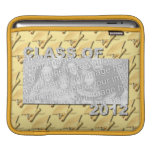 Graduación - clase de 2012 - casquillos del oro funda para iPads