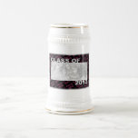 Graduación - clase de 2012 - rosa y negro taza de café