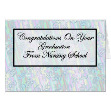 Graduación de la escuela de enfermería de la enhor felicitación