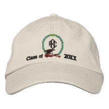 Graduación de Monogramed Gorras Bordadas