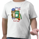 Graduación del búho del escolar camiseta