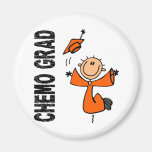 GRADUADO anaranjado 1 (cáncer de CHEMO del riñón) Imán
