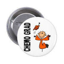 GRADUADO anaranjado 1 (cáncer de CHEMO del riñón) Pin