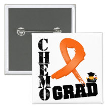 Graduado anaranjado de Chemo de la cinta del cánce Pin