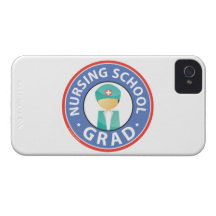 Graduado de la escuela de enfermería iPhone 4 Case-Mate fundas