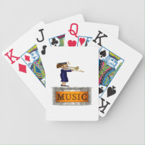 Graduado de la música cartas de juego