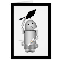 ¡Graduado de Lil Robox9 - casquillos apagado! Felicitación