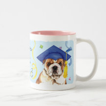 Graduado del dogo tazas de café