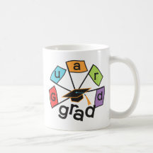 Graduado del guardia de honor taza de café