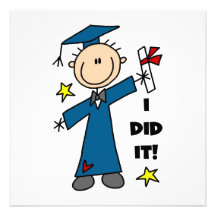 Graduado del muchacho comunicados personales 