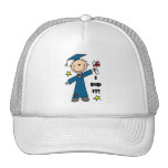 Graduado del muchacho gorro de camionero
