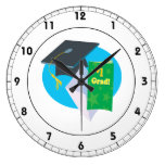 Graduado del número 1 reloj