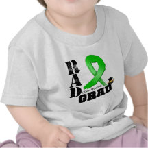 Graduado del RAD del cáncer del riñón (cinta verde Camisetas