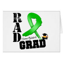 Graduado del RAD del cáncer del riñón (cinta verde Tarjetón