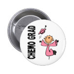 GRADUADO rosado 1 (cáncer de CHEMO de pecho) Pins