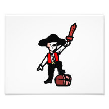 gráfico áspero del muchacho del pirata fotografías  
