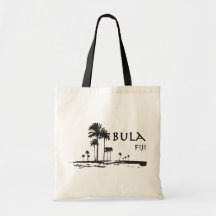 Gráfico de la palmera de Bula Fiji Bolsas