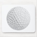 gráfico de vector de la pelota de golf alfombrillas de ratones