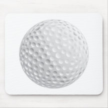 gráfico de vector de la pelota de golf alfombrillas de ratones