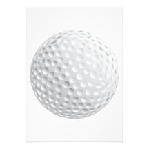 gráfico de vector de la pelota de golf anuncios  