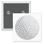 gráfico de vector de la pelota de golf pins