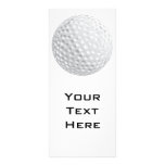 gráfico de vector de la pelota de golf lona publicitaria