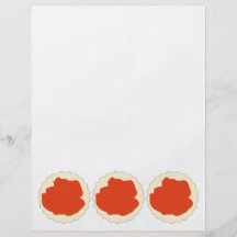 Gráfico del Scone del atasco Tarjetas Publicitarias