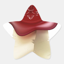 Gráfico del sello de la cera de la flor de lis etiqueta