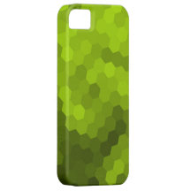 Gráfico inconsútil hexagonal de la cal iPhone 5 Case-Mate fundas