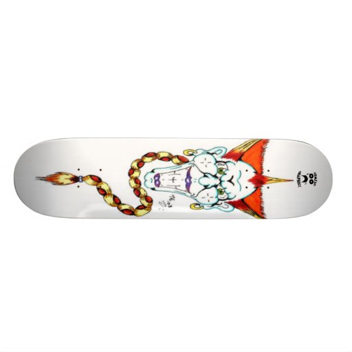 GRÁFICOS de TOMSAC - payaso loco Patineta Personalizada