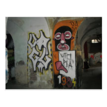 grafiti tarjetas postales
